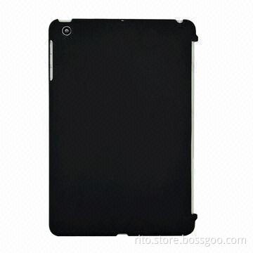 New Rubberized Matte Black Color Hard Cover for iPad Mini
